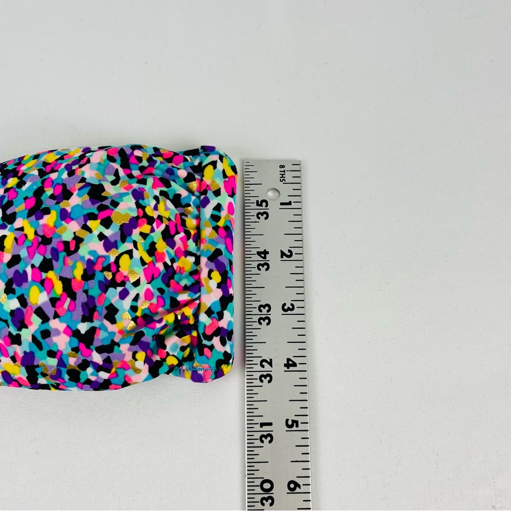 Victoria's Secret Colorful Confetti Strapless Bandeau Bikini Top Size M - Picture 5 of 11